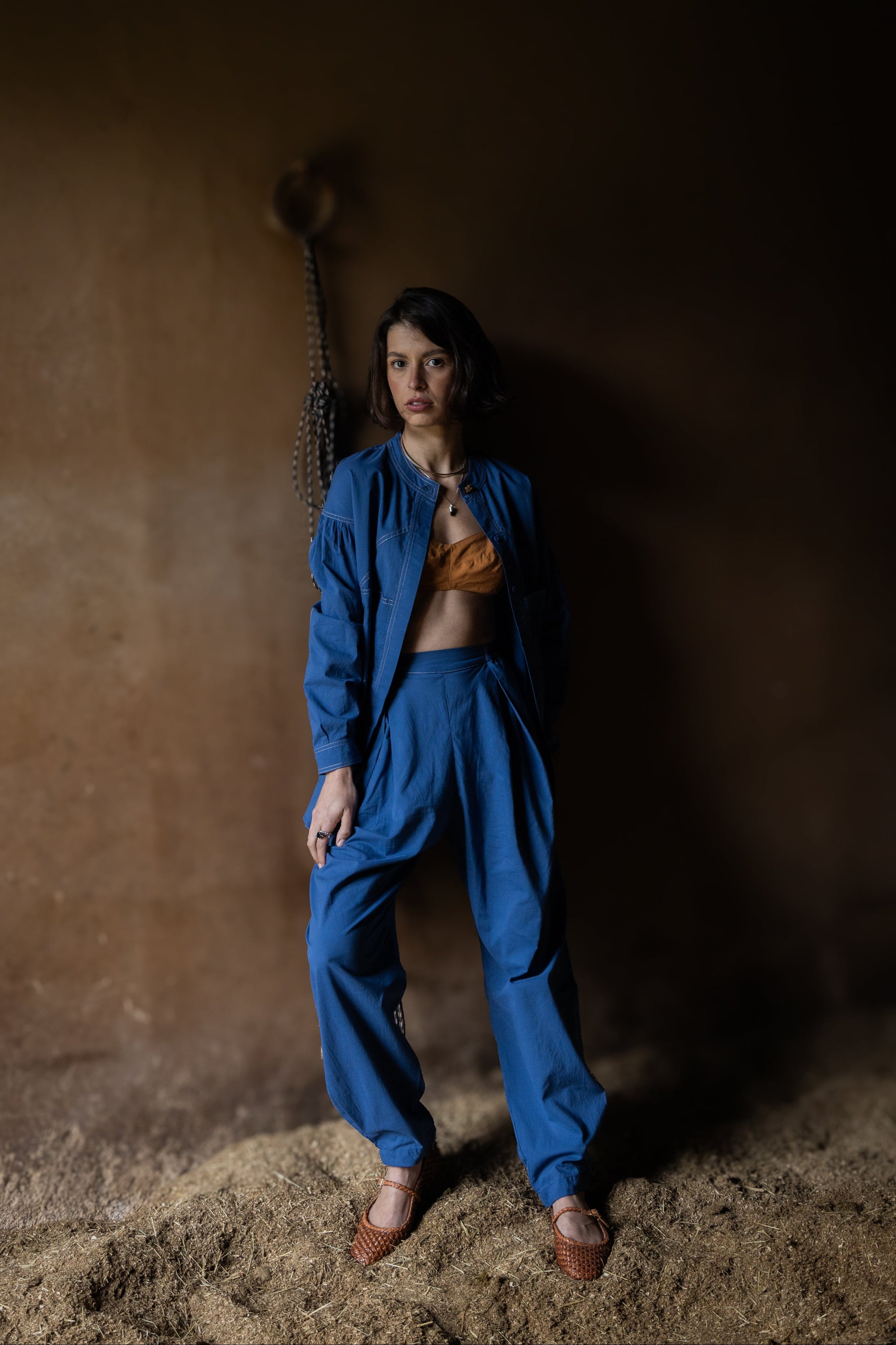 Calça Andaluz Azul