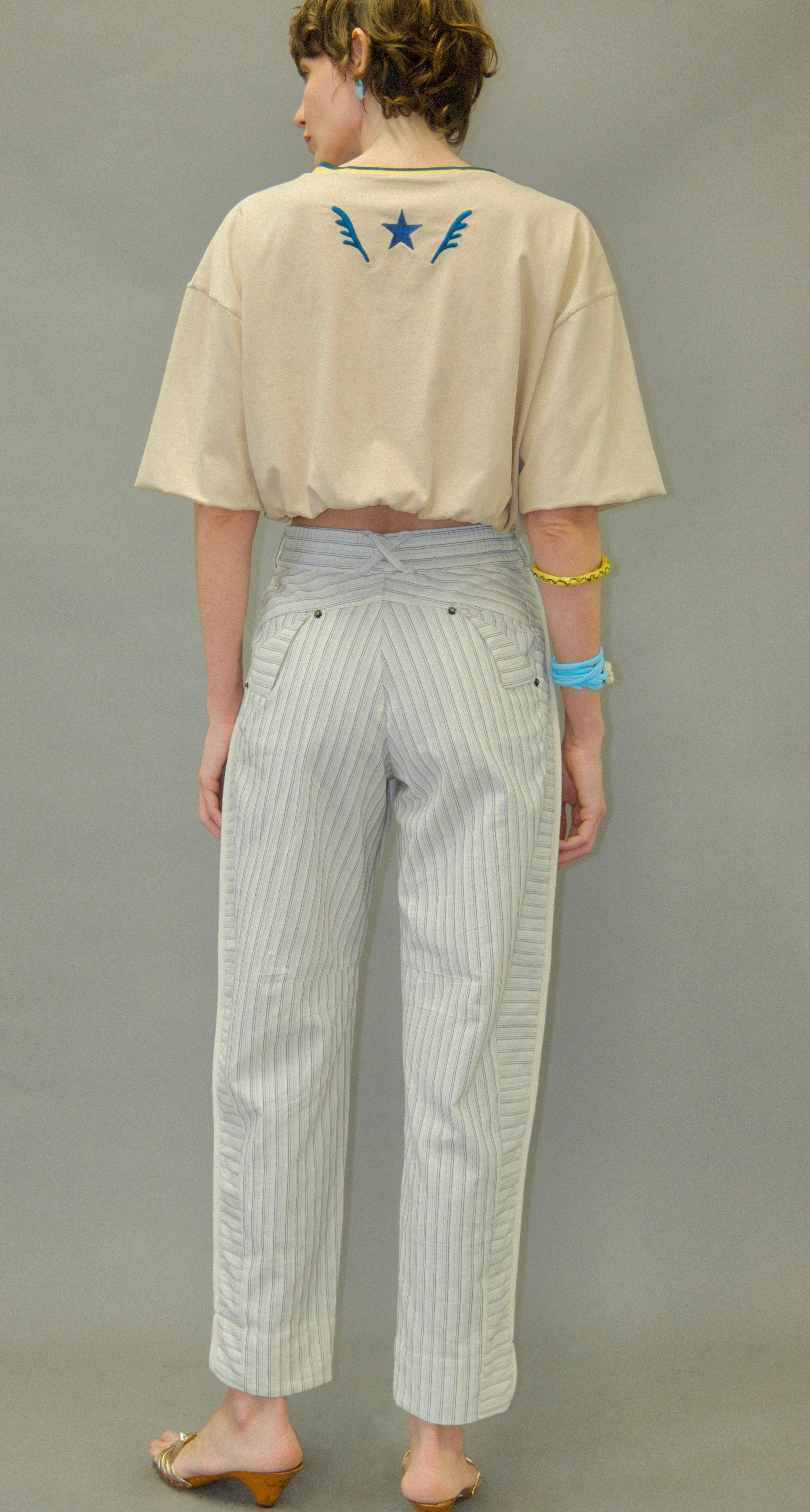 Blusa Cropped Ramo de Delírios