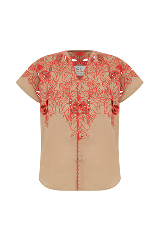 Blusa Eva Bege