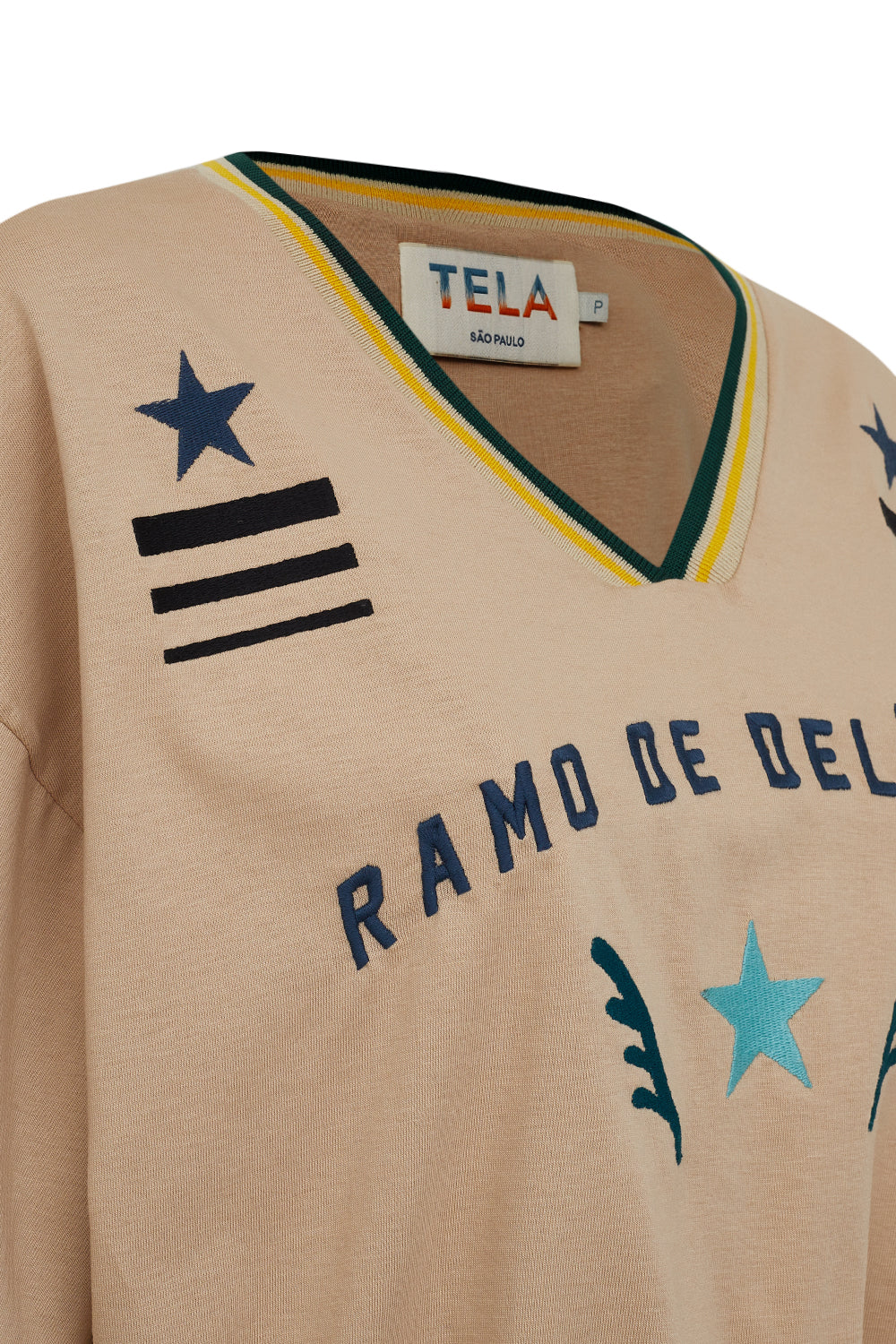 Blusa Cropped Ramo de Delírios