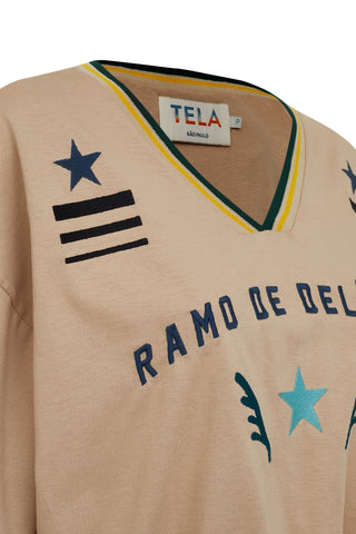Blusa Cropped Ramo de Delírios